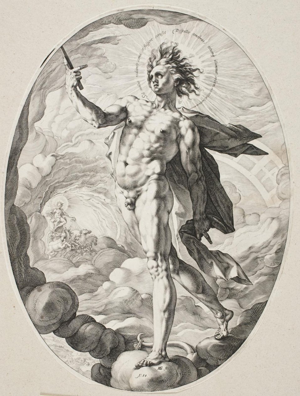 Apollo da Hendrick Goltzius