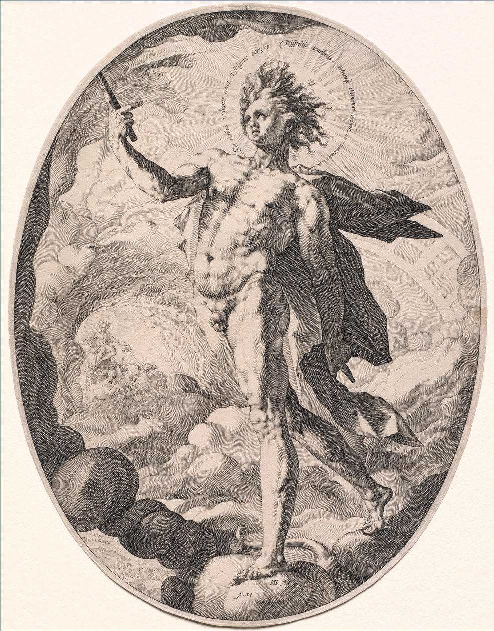 Apollo da Hendrick Goltzius