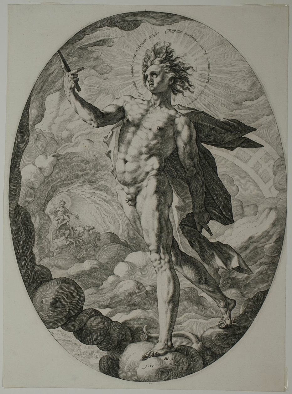 Apollo da Hendrick Goltzius