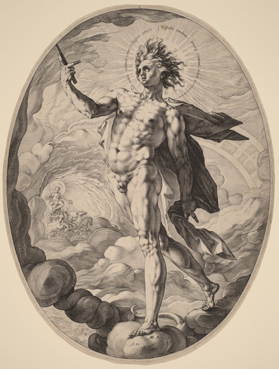 Apollo da Hendrick Goltzius