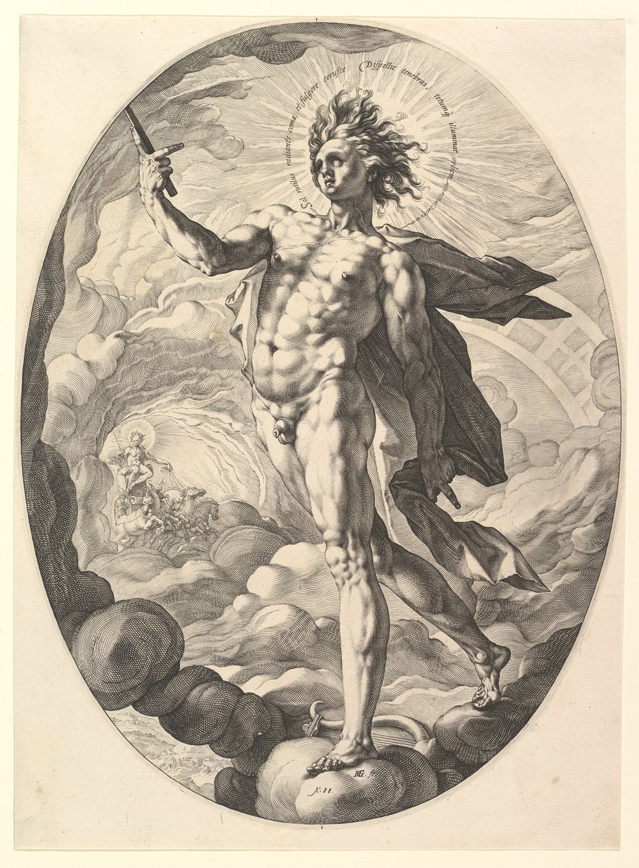 Apollo da Hendrick Goltzius