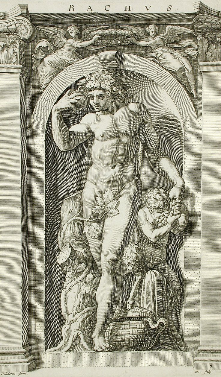 Bacco da Hendrick Goltzius
