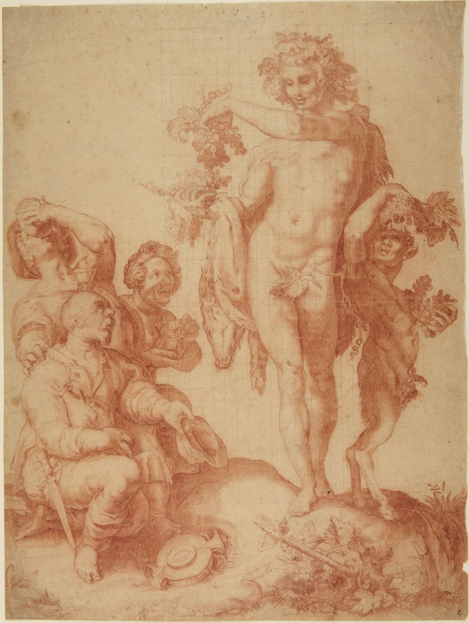 Bacchus da Hendrick Goltzius
