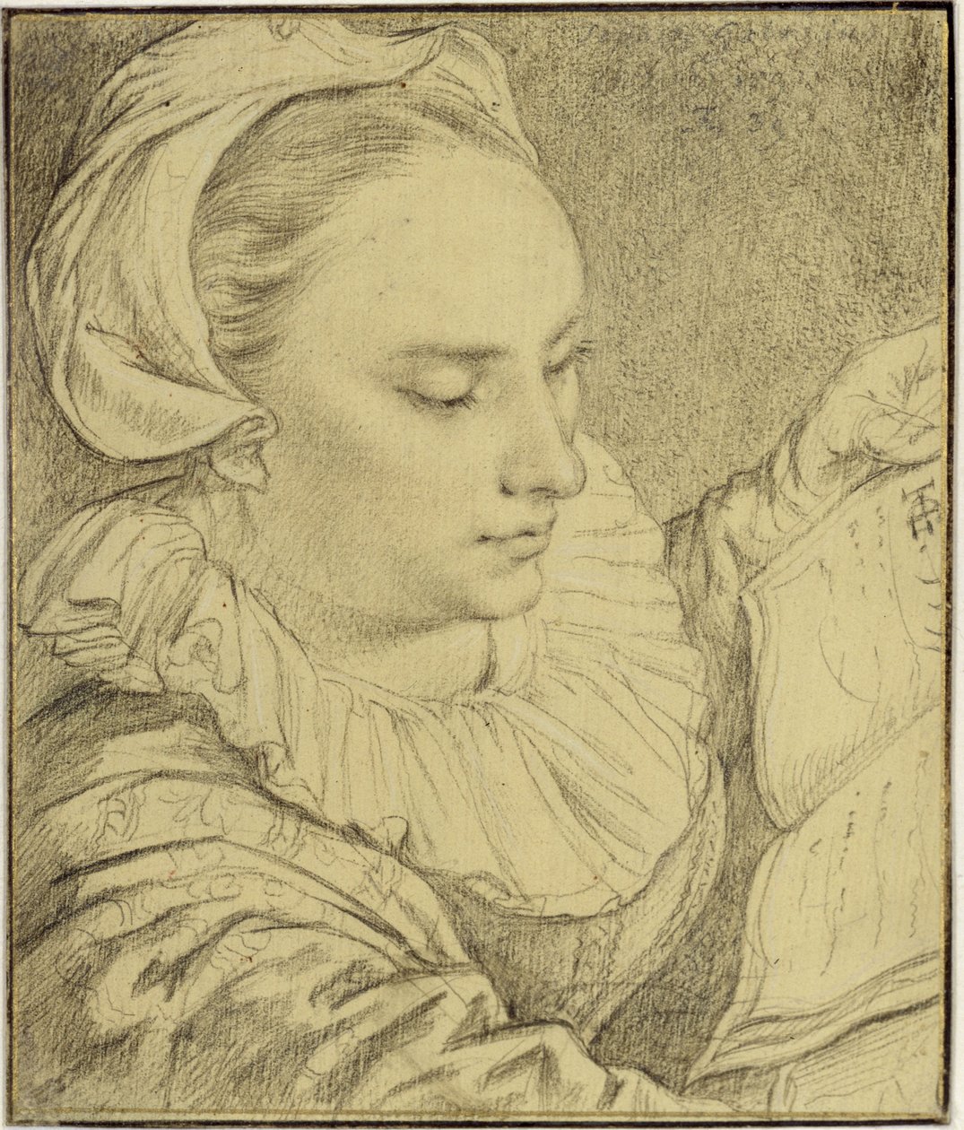 Ritratto di Sophia Drebbel, sorella di Hendrick Goltzius da Hendrick Goltzius