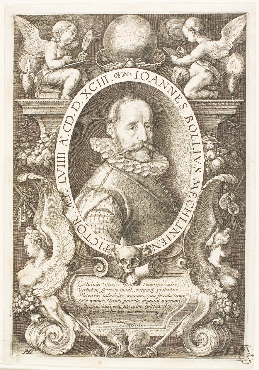Bol, Hans (1534-1593) pittore di Malines, dal 1591 ad Amsterdam da Hendrick Goltzius