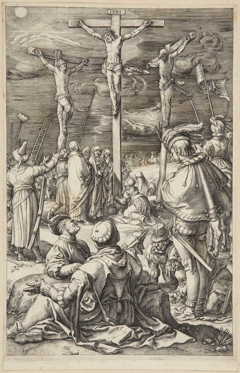 Cristo in croce da Hendrick Goltzius