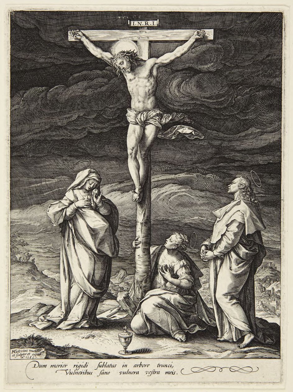 Crocifissione da Hendrick Goltzius