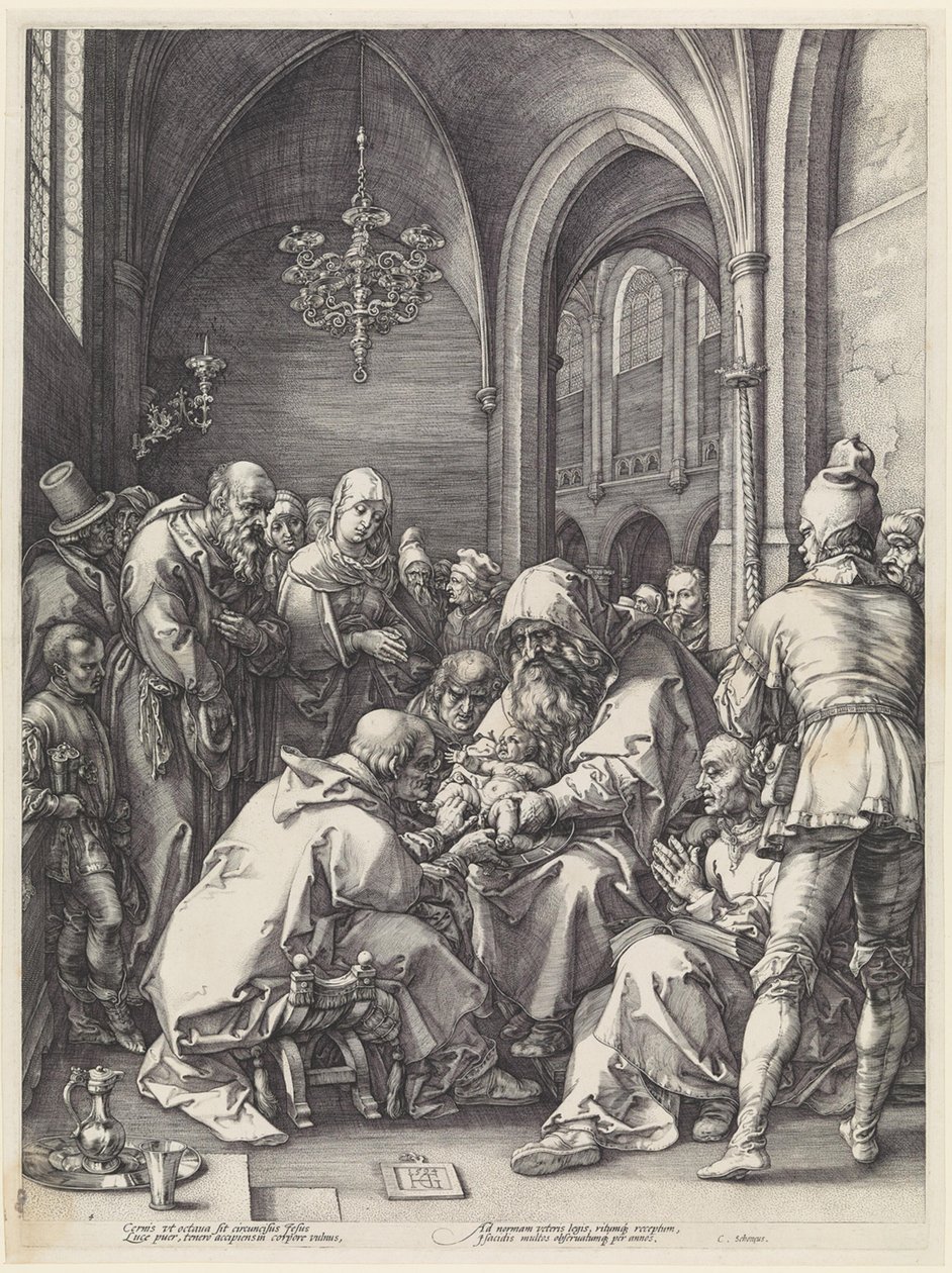La circoncisione da Hendrick Goltzius