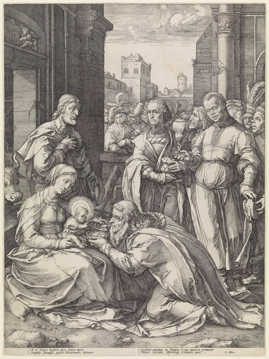 I tre re da Hendrick Goltzius