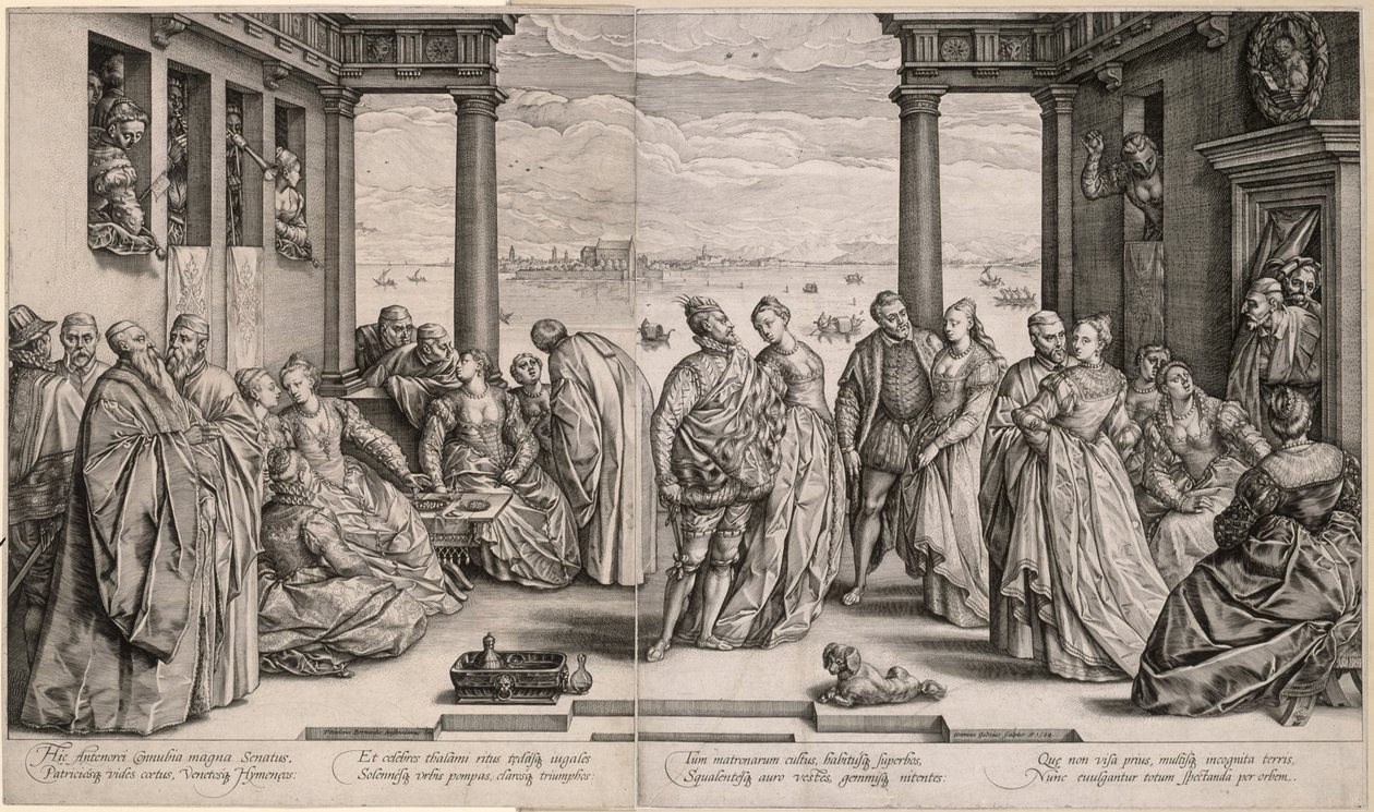 Le nozze di Antenore (Nozze veneziane) da Hendrick Goltzius
