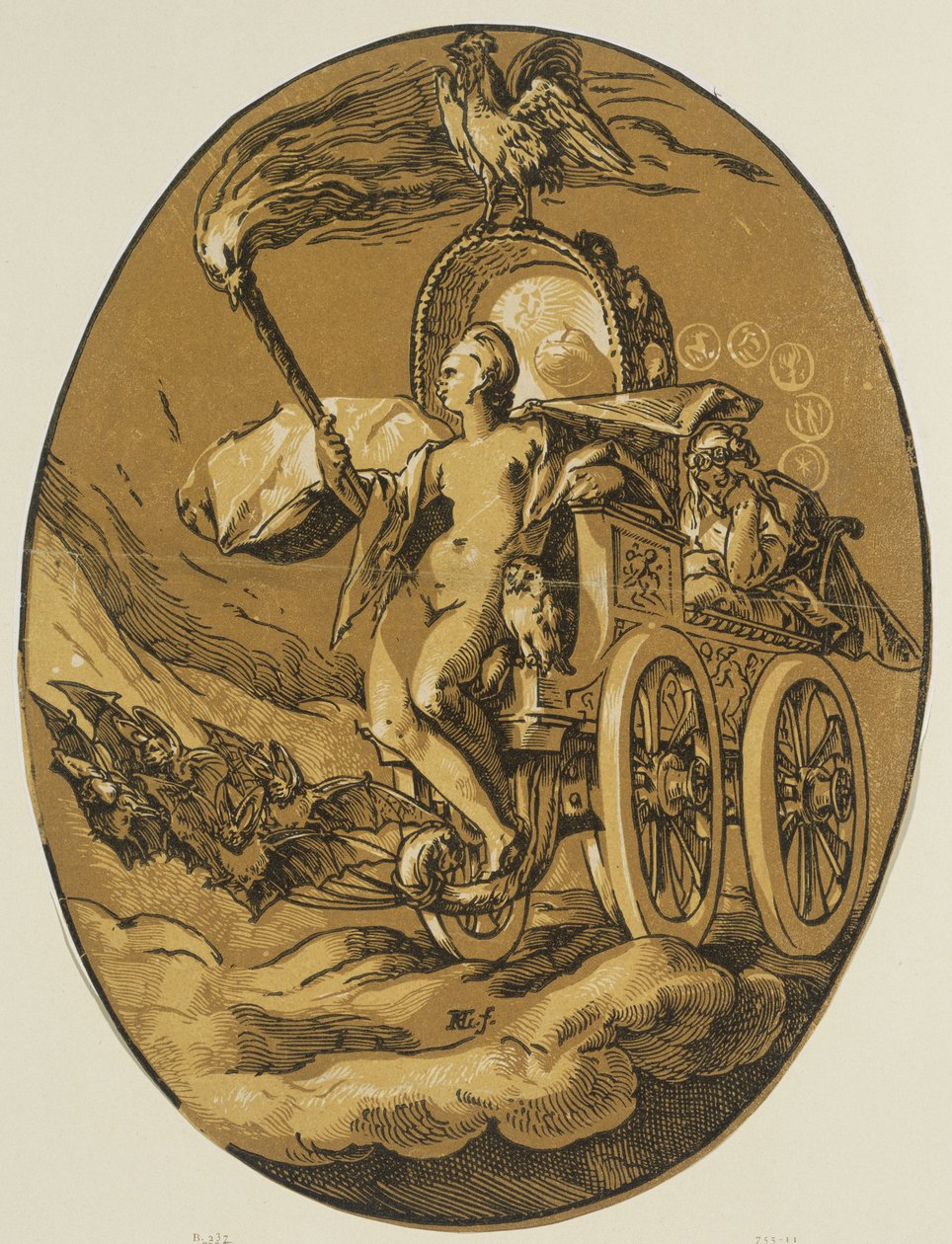 Die Nacht da Hendrick Goltzius