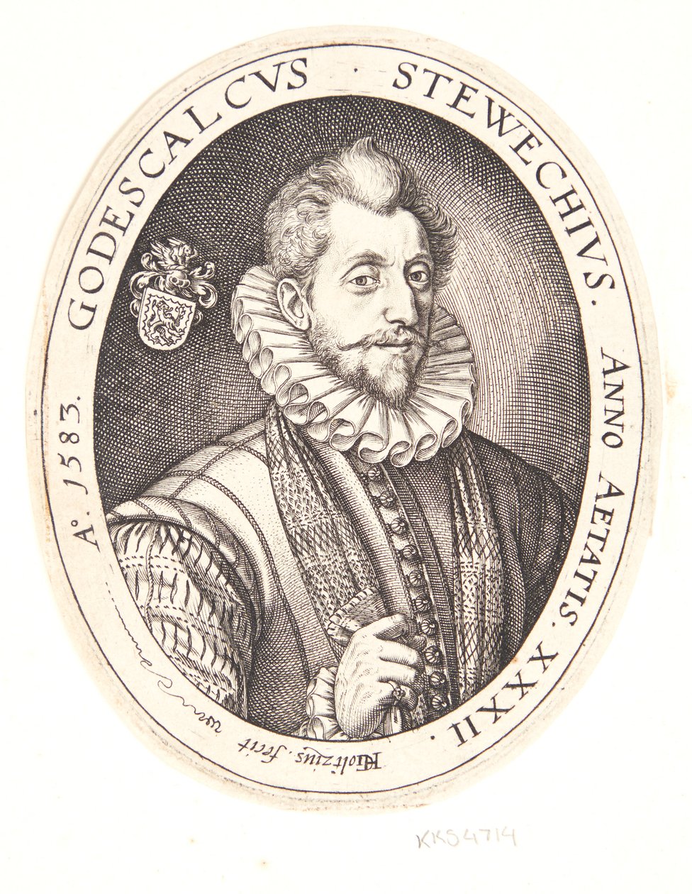 Godescalco Stewechius da Hendrick Goltzius
