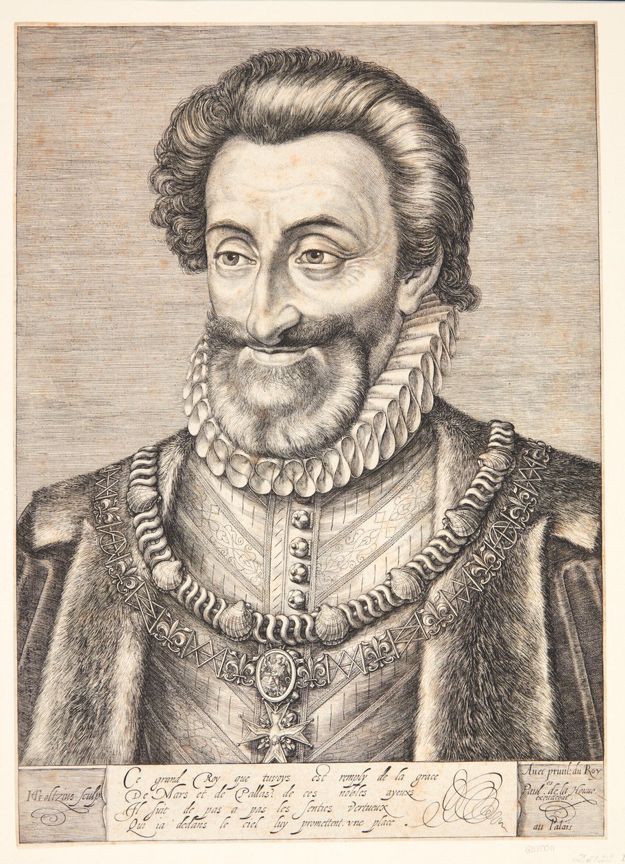 Enrico IV, re di Francia da Hendrick Goltzius