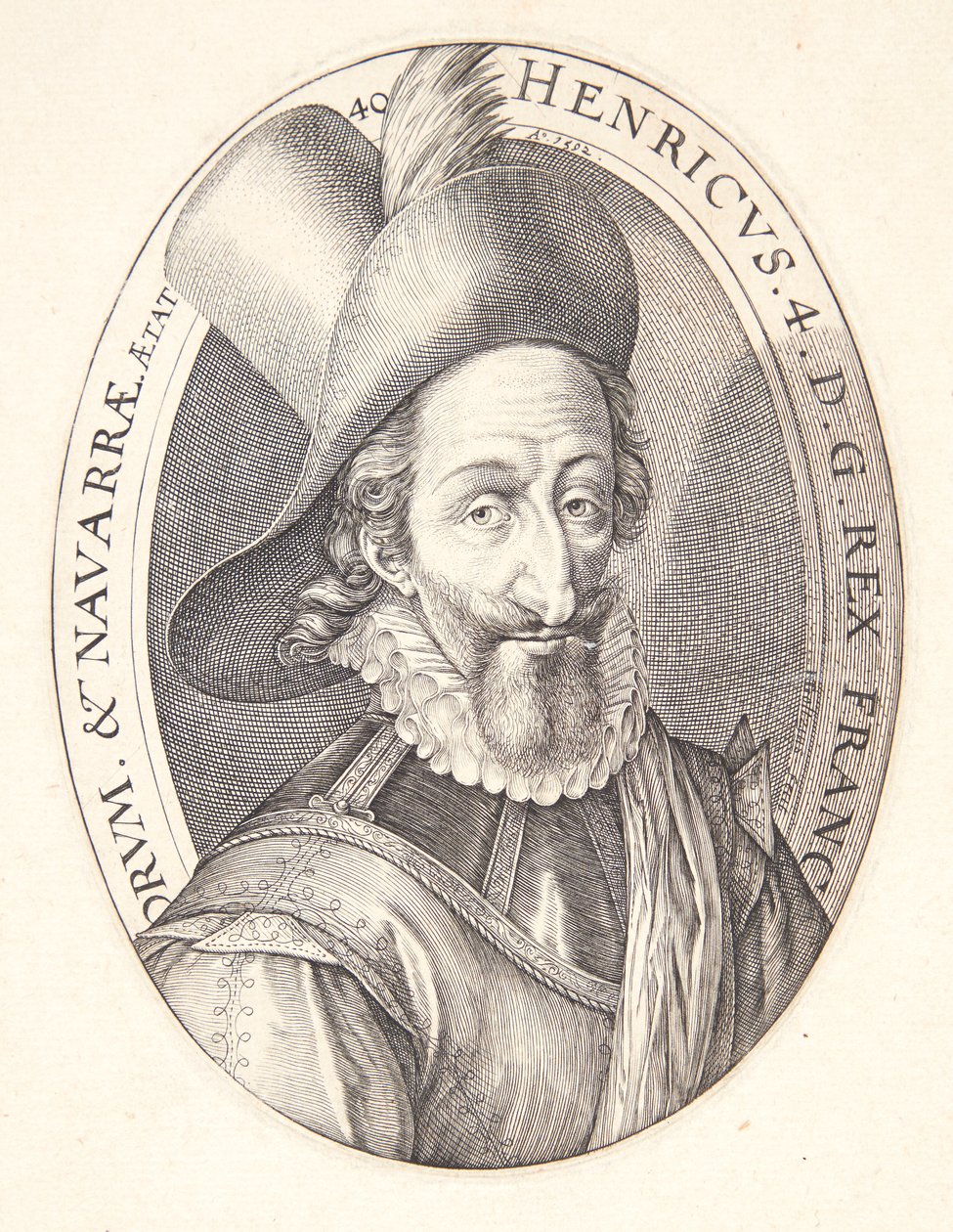Enrico IV, re di Francia da Hendrick Goltzius