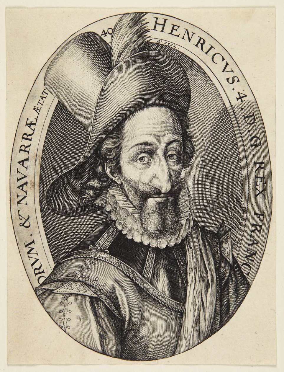 Enrico IV, re di Francia da Hendrick Goltzius