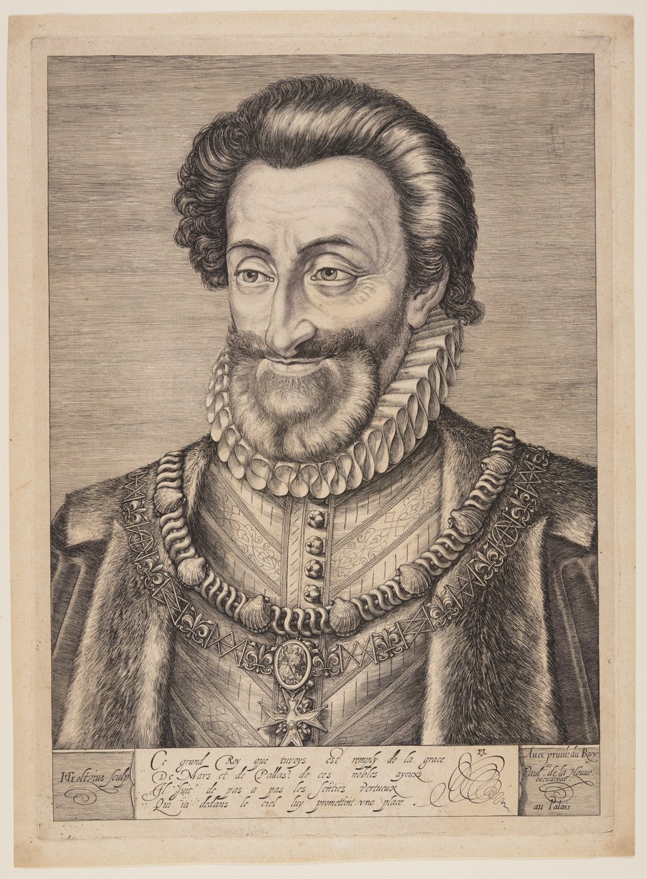 Enrico IV di Francia da Hendrick Goltzius