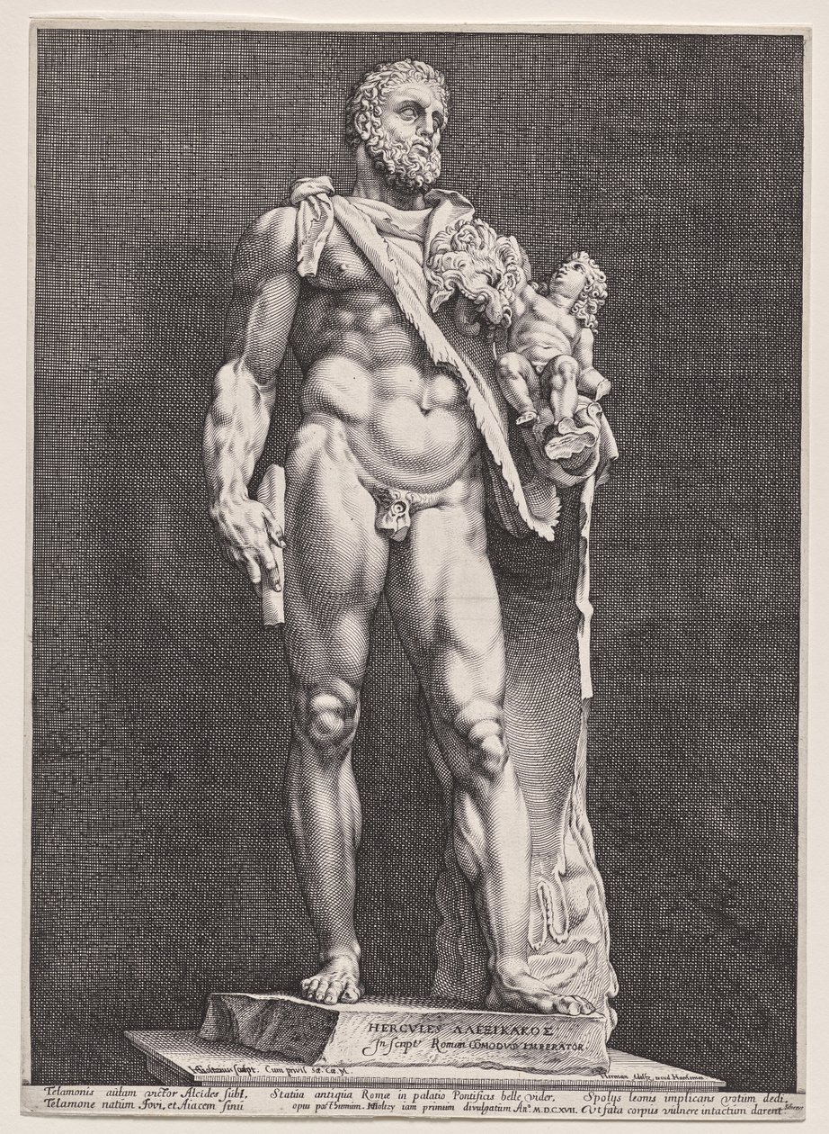 Ercole e Telefo da Hendrick Goltzius