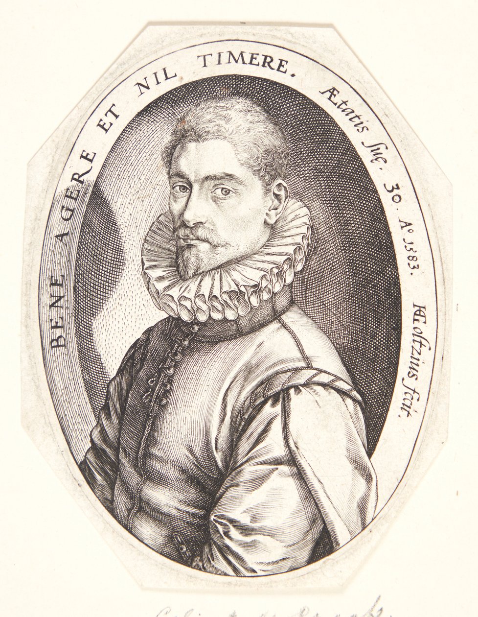 Hieronymus Scholiers da Hendrick Goltzius