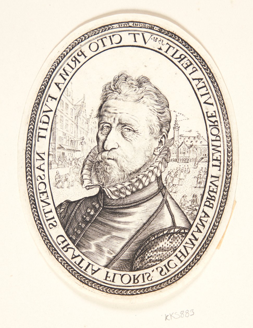 Hieronymus Scholiers da Hendrick Goltzius