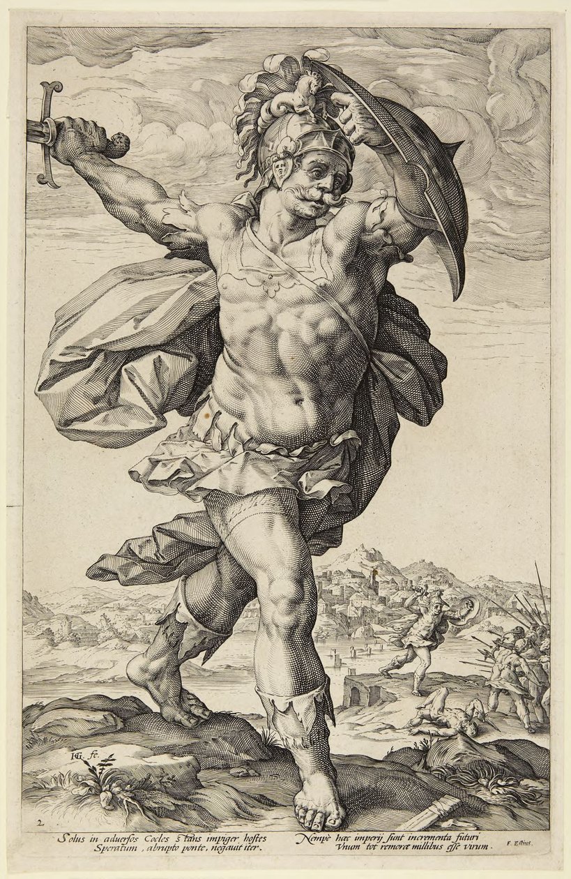Orazio Coclite da Hendrick Goltzius