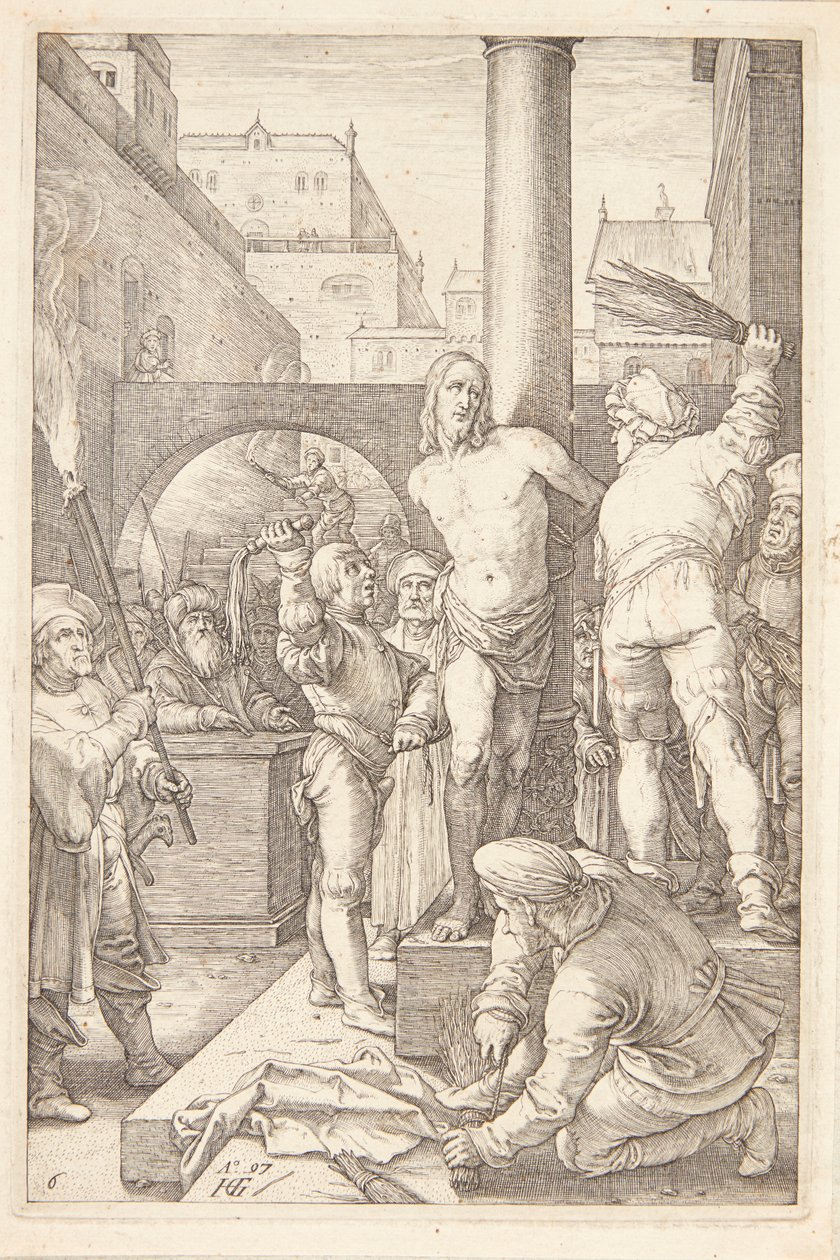 Lo scuoiamento da Hendrick Goltzius