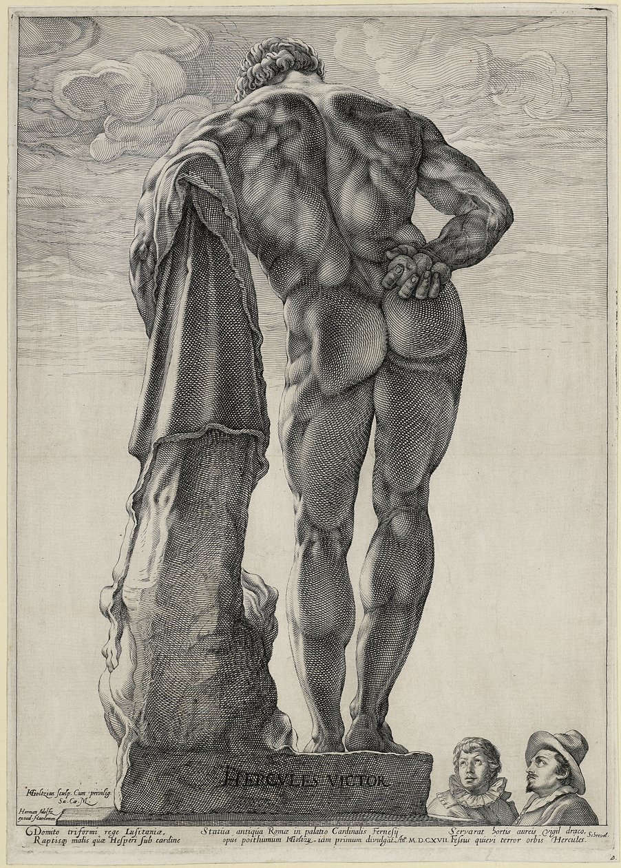Jacob Matham e Hendrick Goltzius osservano l