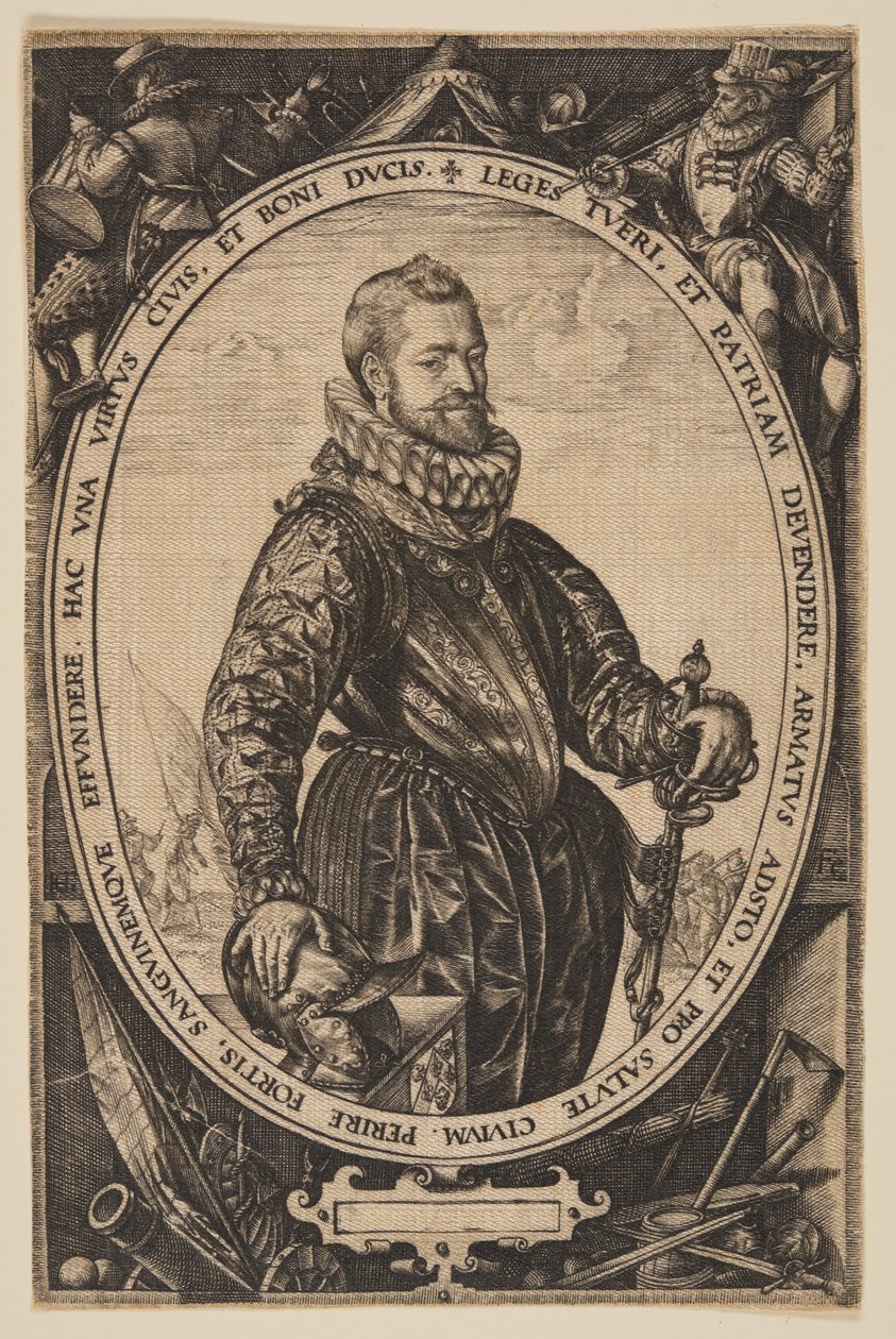 Jacques de la Faille da Hendrick Goltzius