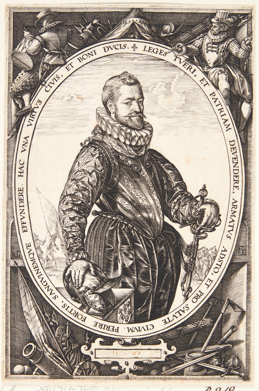 Jacques de la Faille da Hendrick Goltzius
