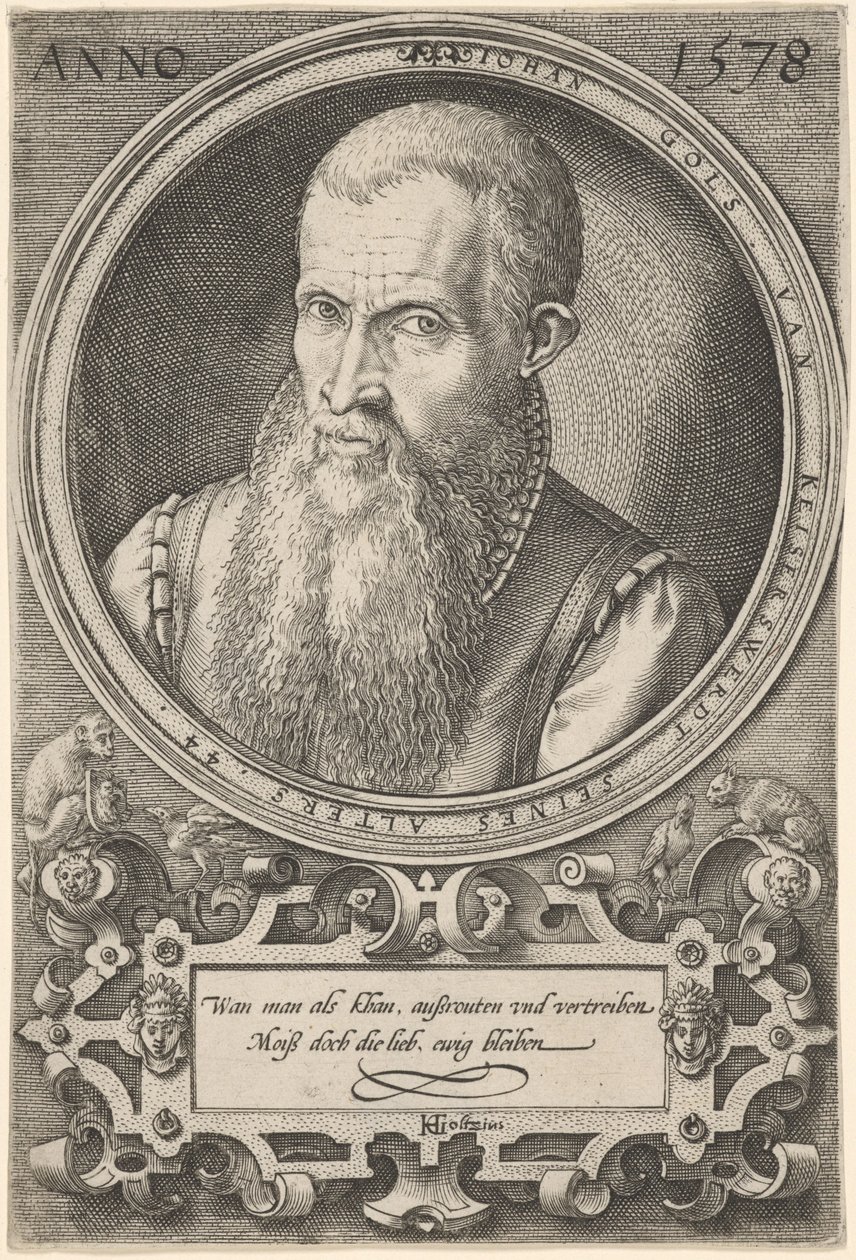 Jan Goltz II da Hendrick Goltzius