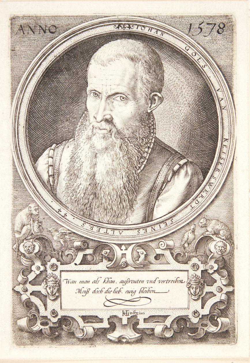 Jan Goltz II da Hendrick Goltzius