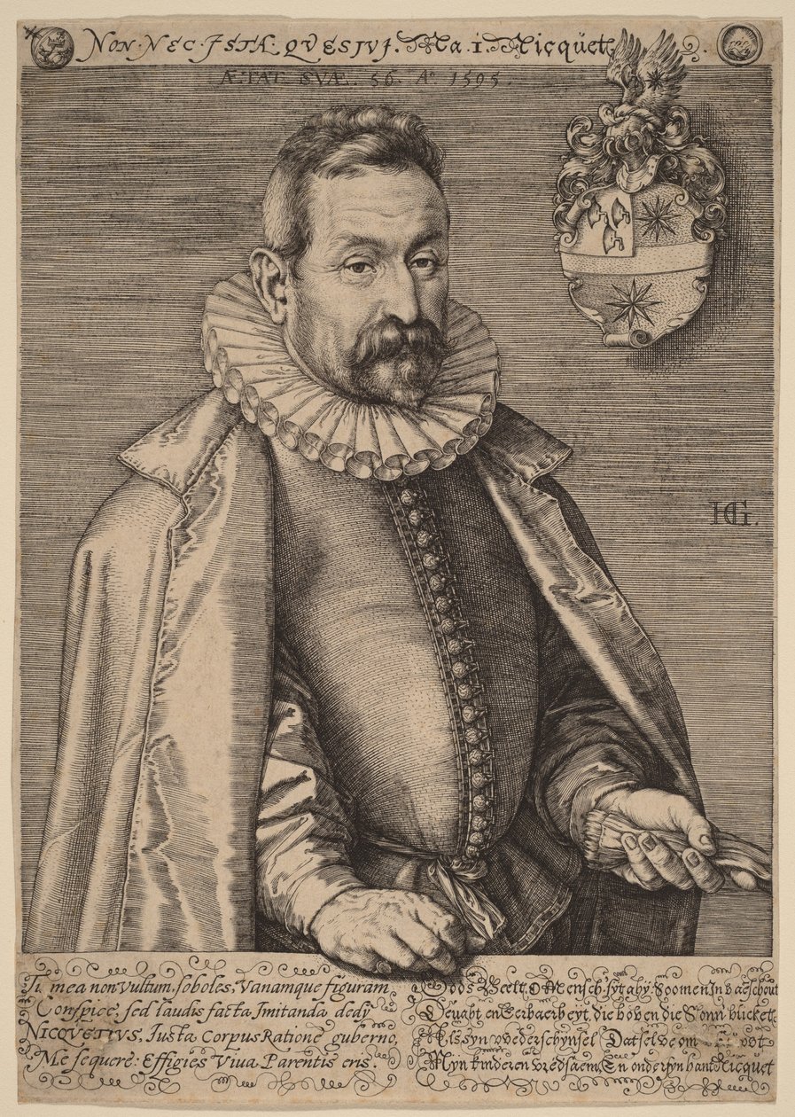 Jan Nicquet da Hendrick Goltzius