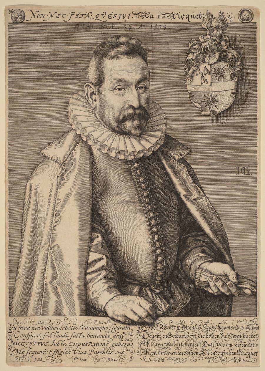 Jan Nicquet da Hendrick Goltzius