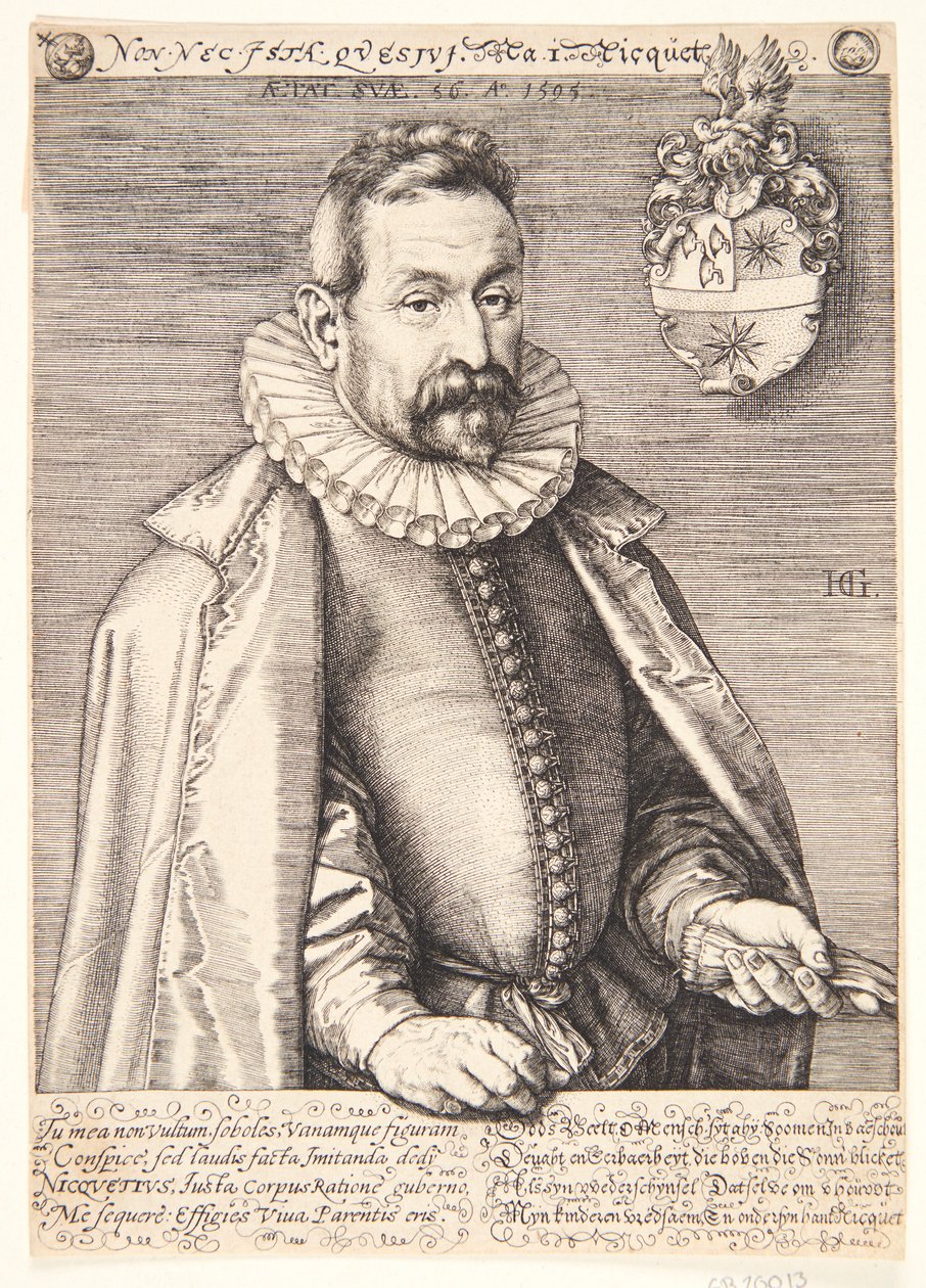 Jan Nicquet da Hendrick Goltzius
