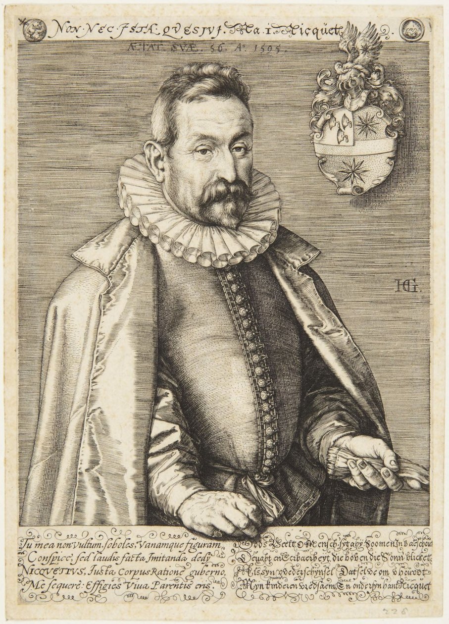 Jan Nicquet da Hendrick Goltzius
