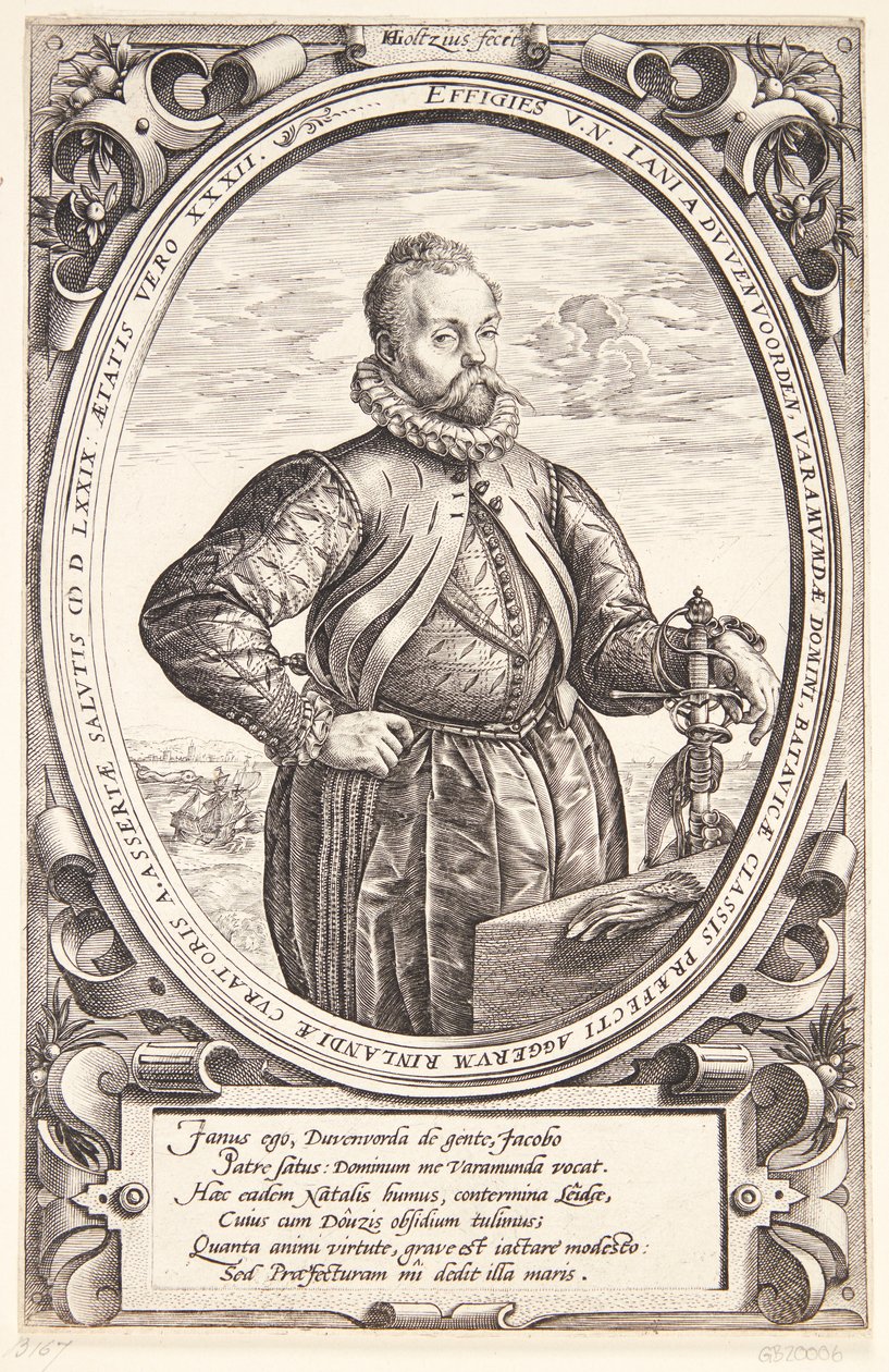 Johan van Duvenvoorde da Hendrick Goltzius