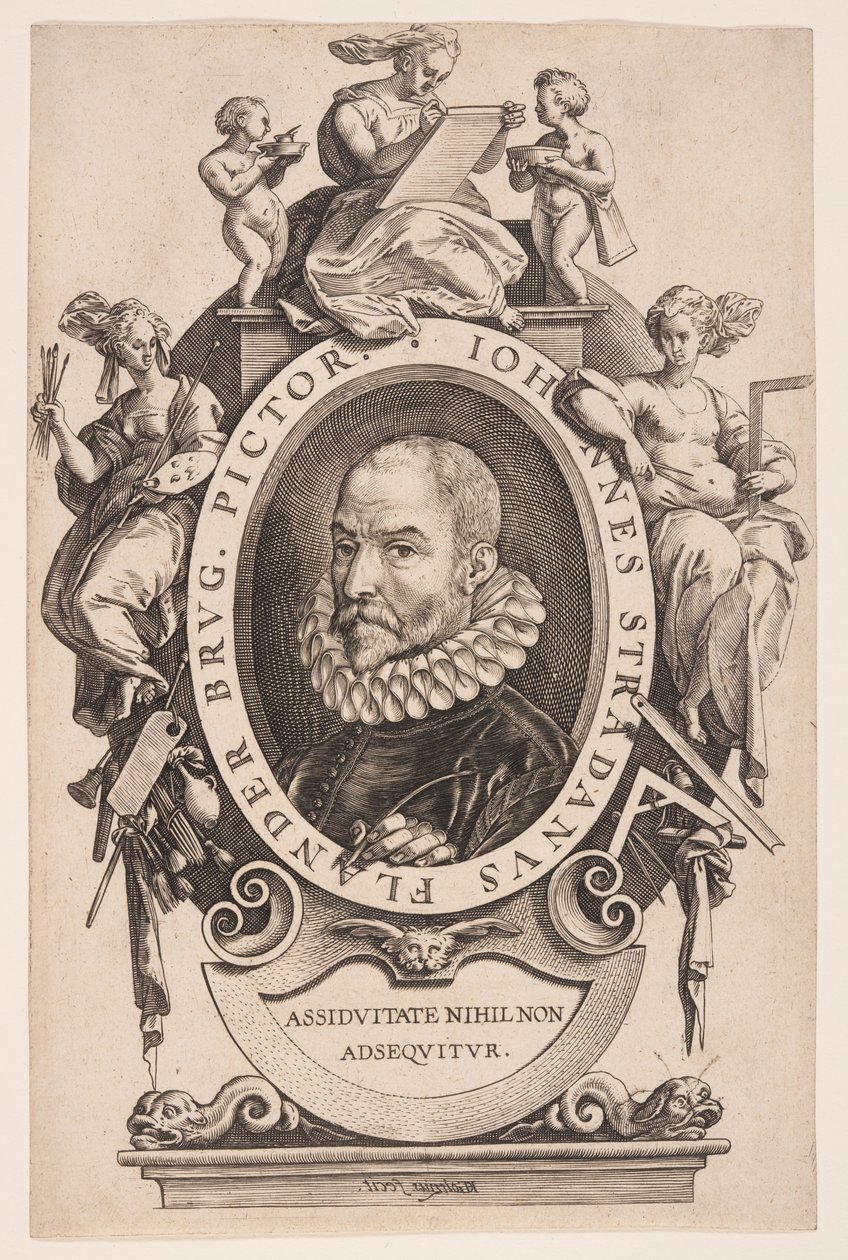 Giovanni Stradano da Hendrick Goltzius