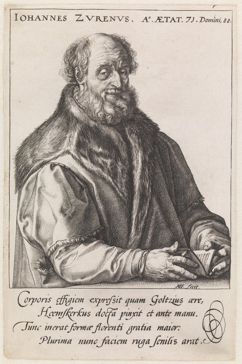 Johannes Zurenus (1517-1591) da Hendrick Goltzius
