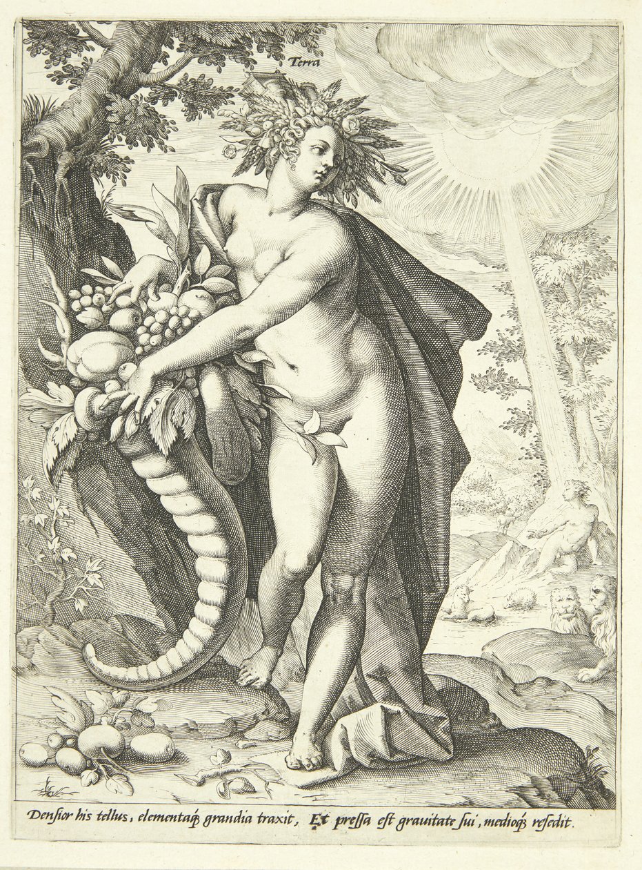 Terra da Hendrick Goltzius