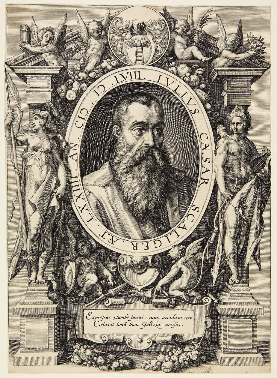 Giulio Cesare Scaligero da Hendrick Goltzius