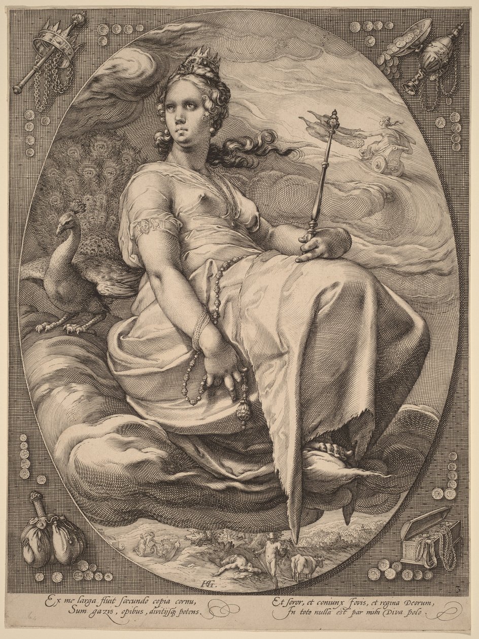 giugno da Hendrick Goltzius