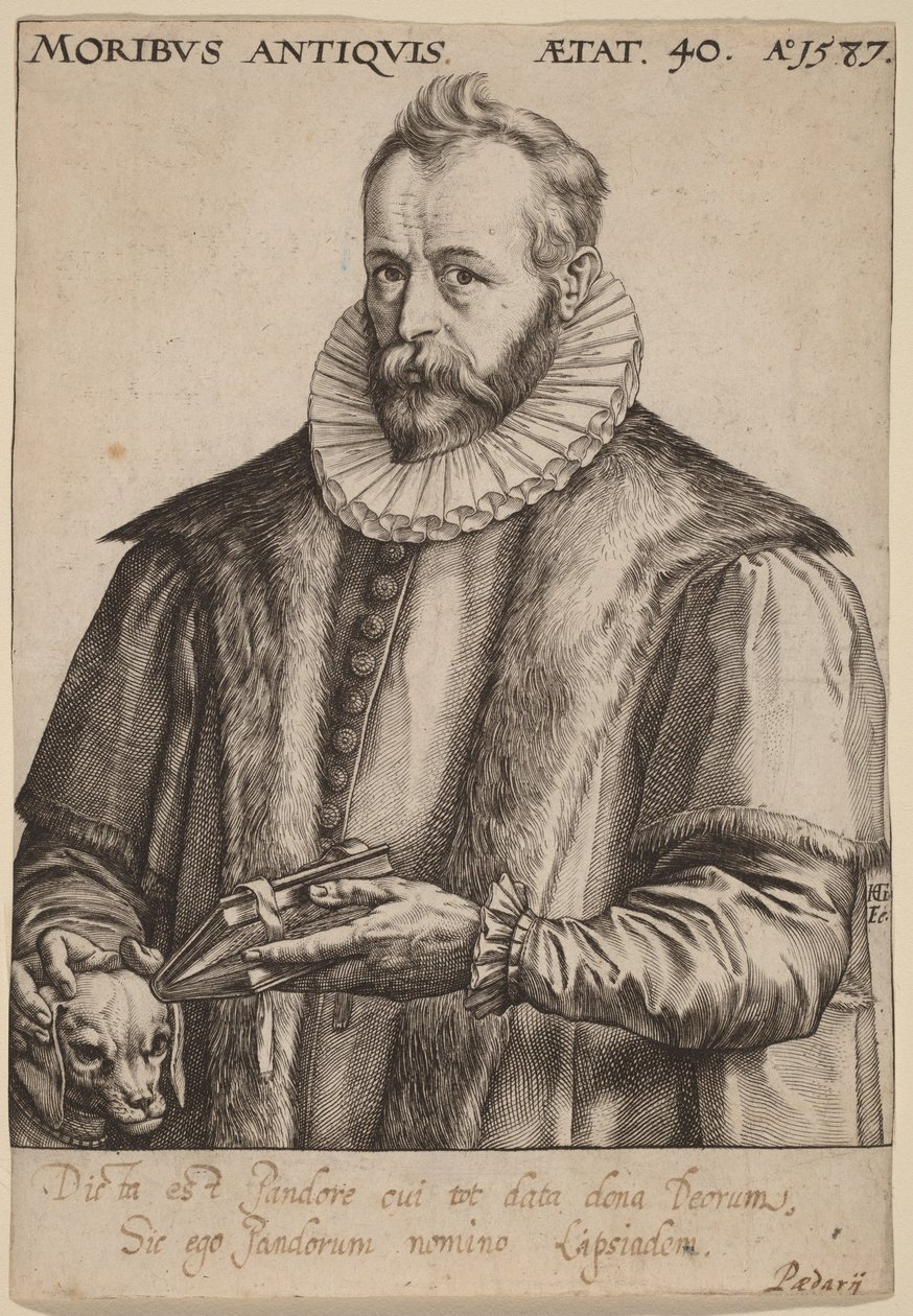Justus Lipsius da Hendrick Goltzius