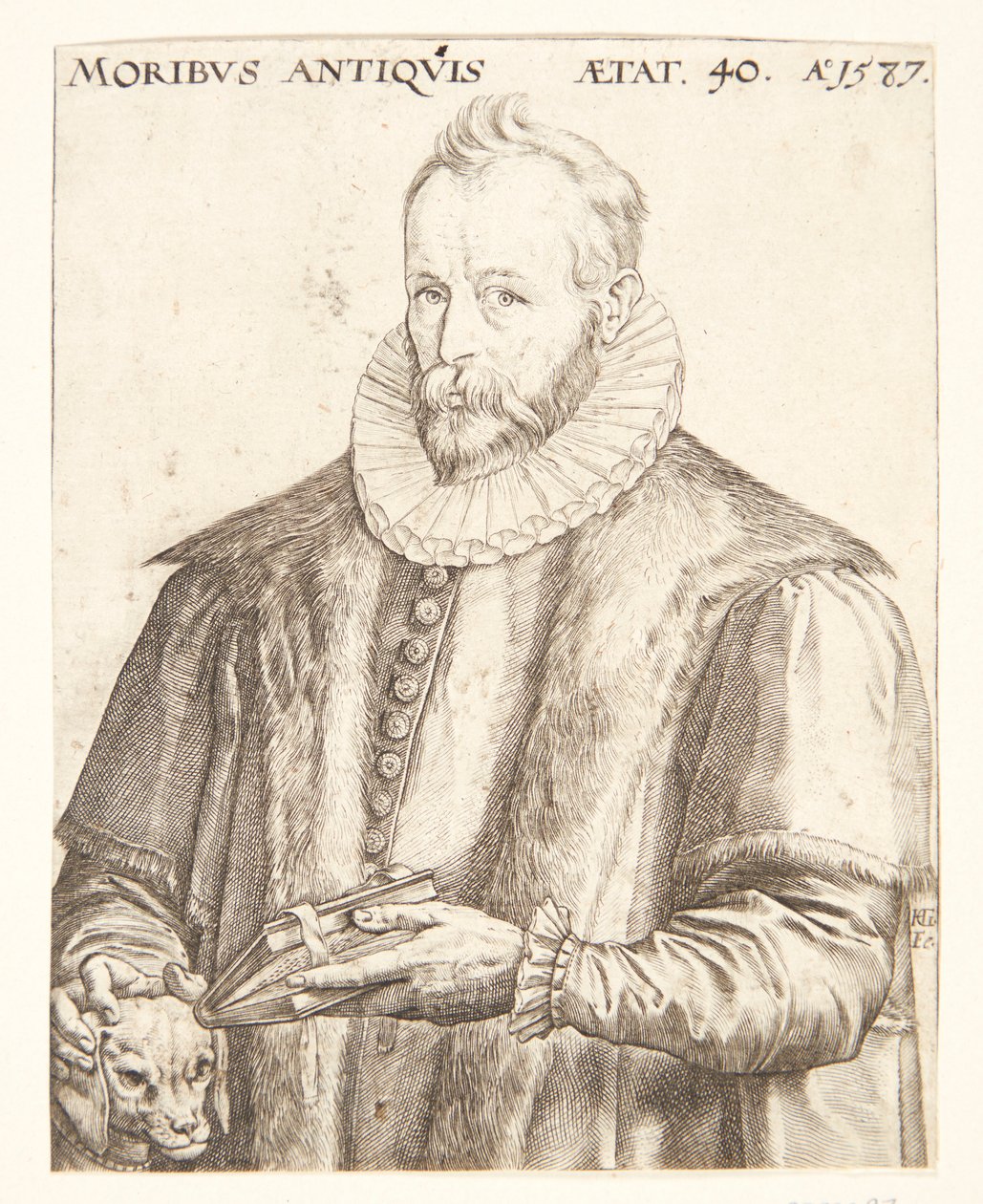 Justus Lipsius da Hendrick Goltzius