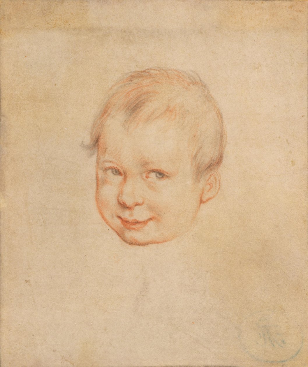 Testa di bambino da Hendrick Goltzius