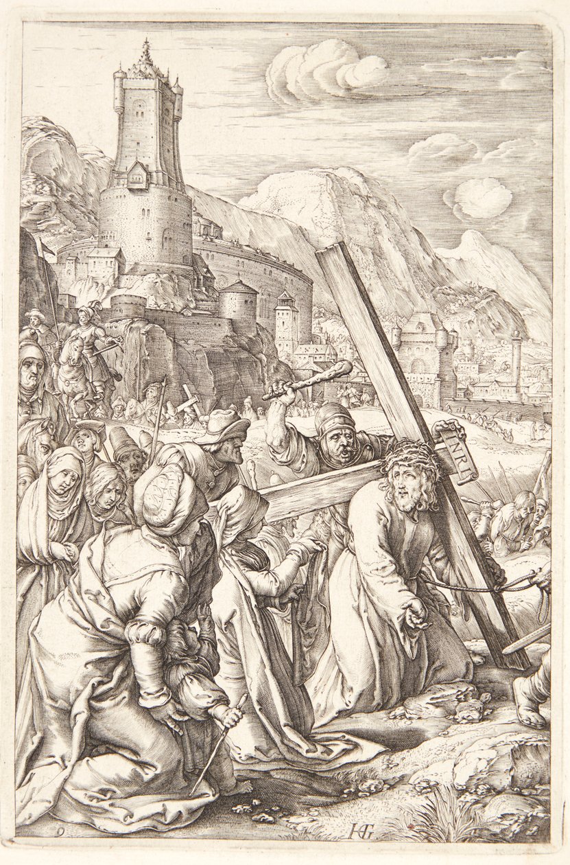 La Via Crucis da Hendrick Goltzius