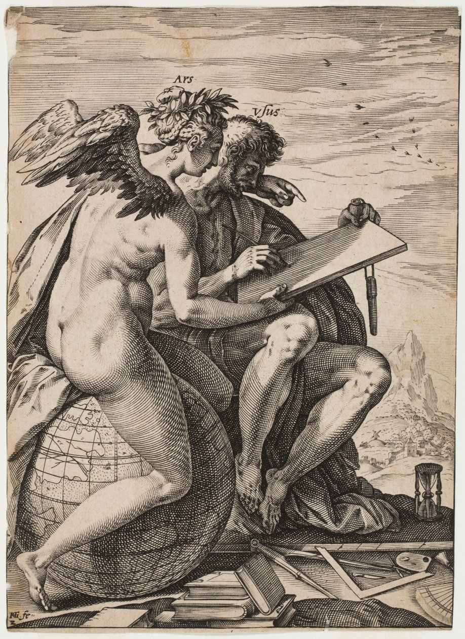 Arte e pratica (Ars, Usus) da Hendrick Goltzius