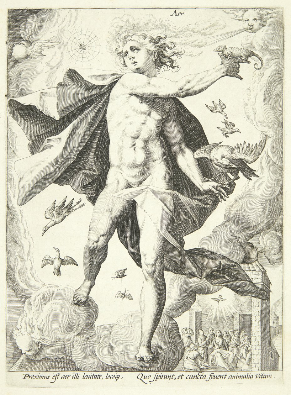 Aria (Aer) da Hendrick Goltzius