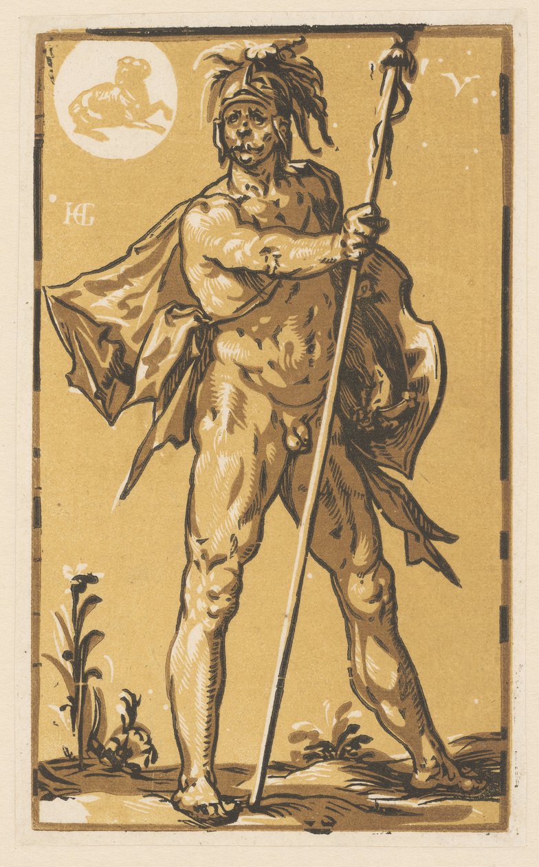 Marte da Hendrick Goltzius