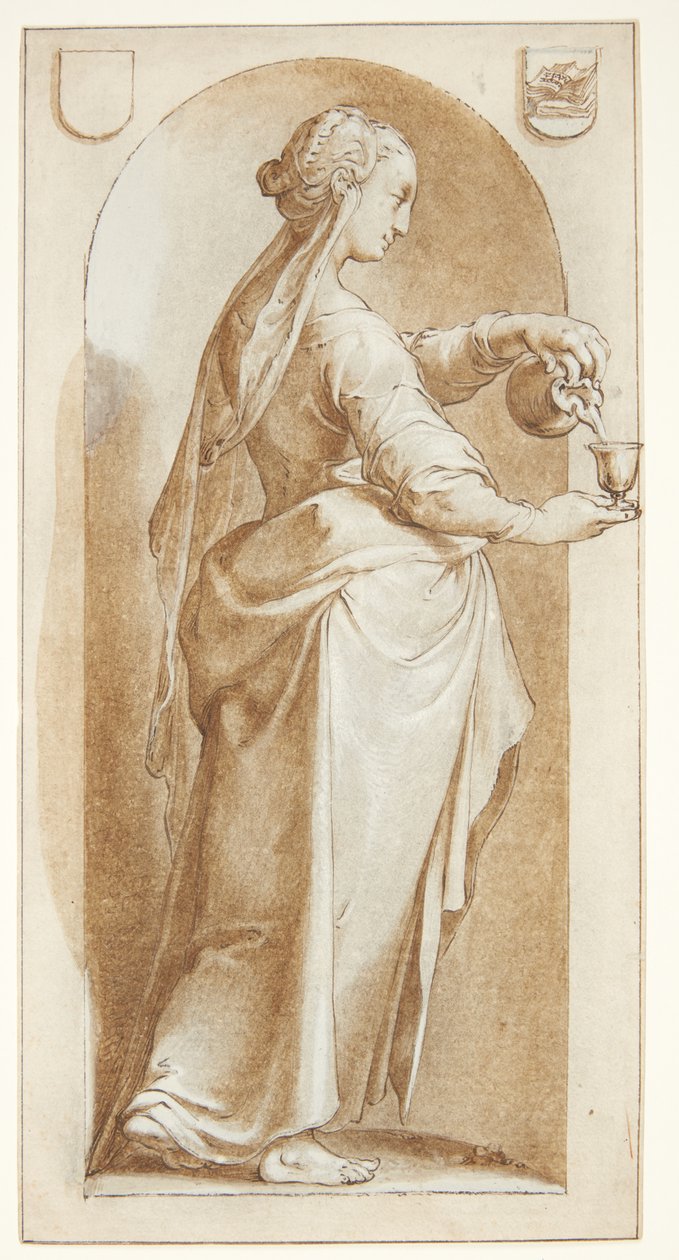Temperanza da Hendrick Goltzius