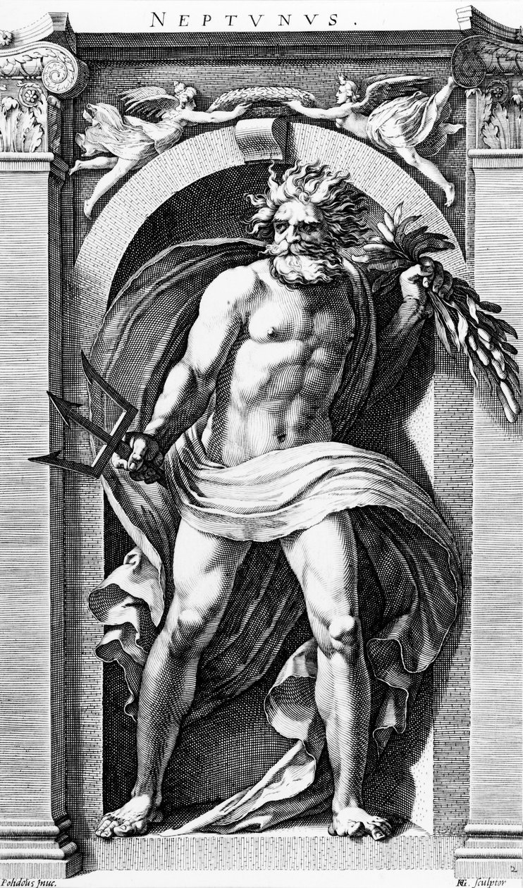 Nettuno da Hendrick Goltzius