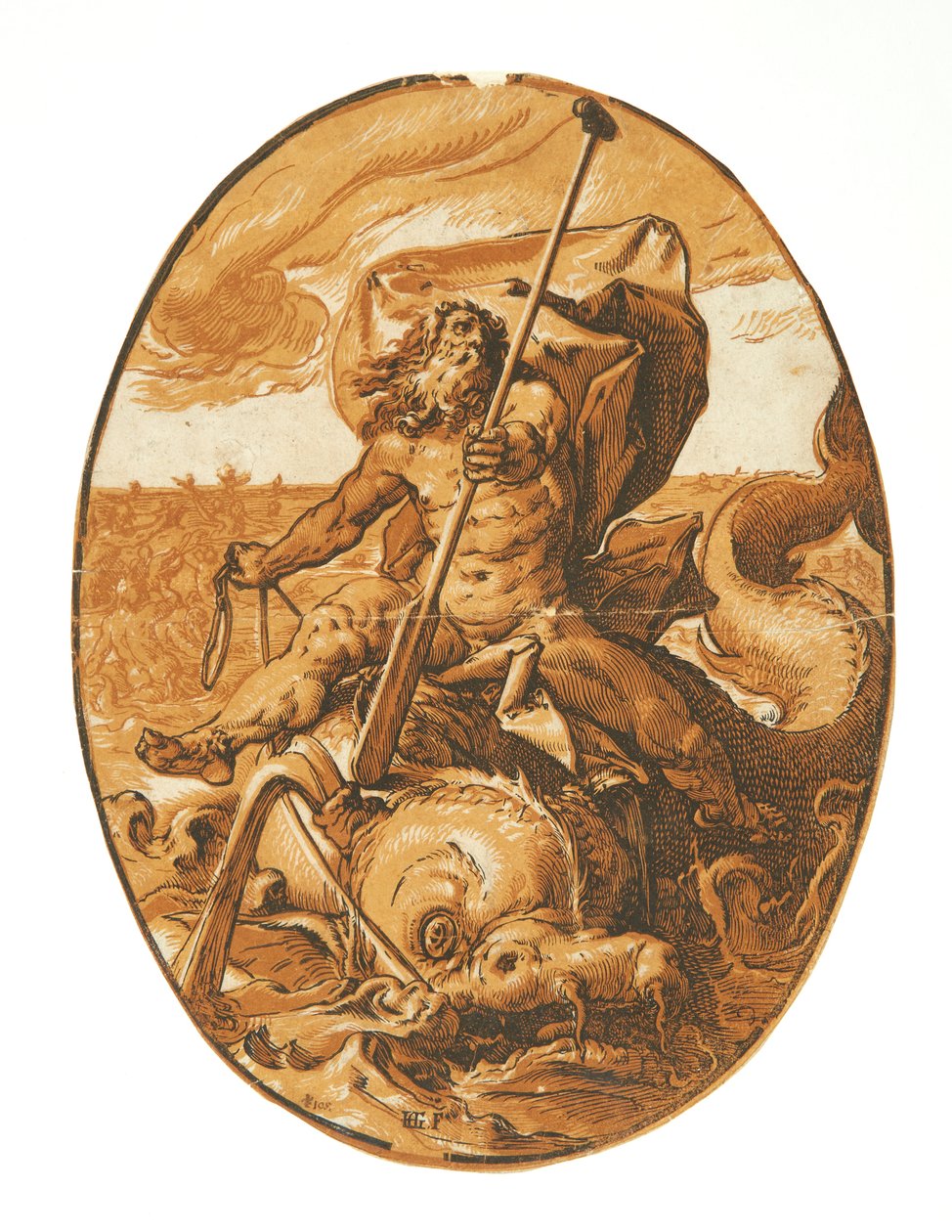 Nettuno da Hendrick Goltzius